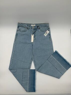 NWT Habitual light-wash, wide-leg denim jeans Women’s Sz 8/29